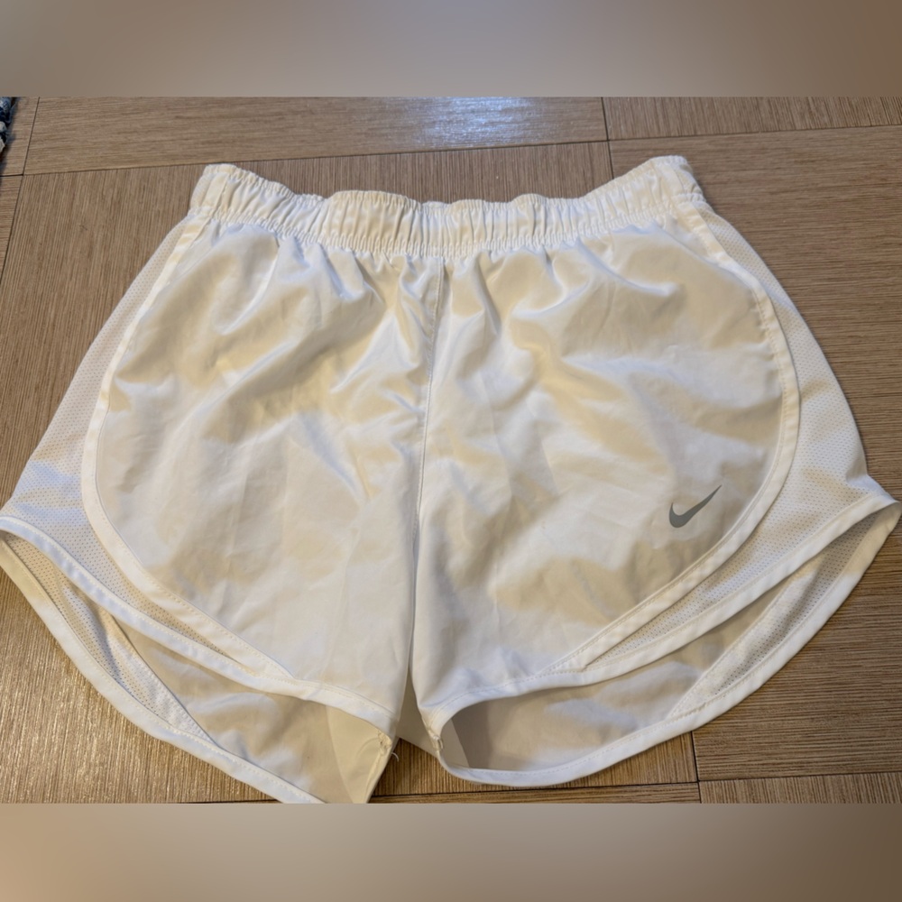 Nike Dri-FIT White Shorts